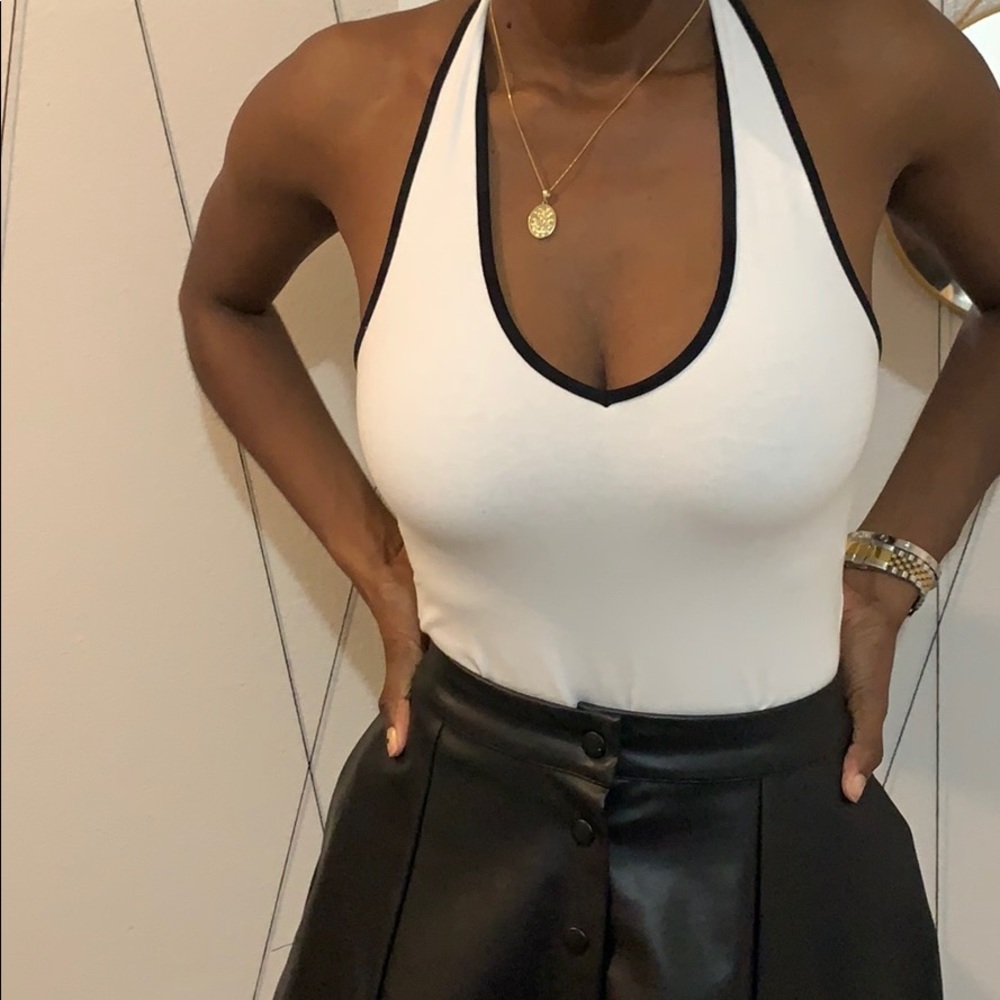 Forever 21 white bodysuit